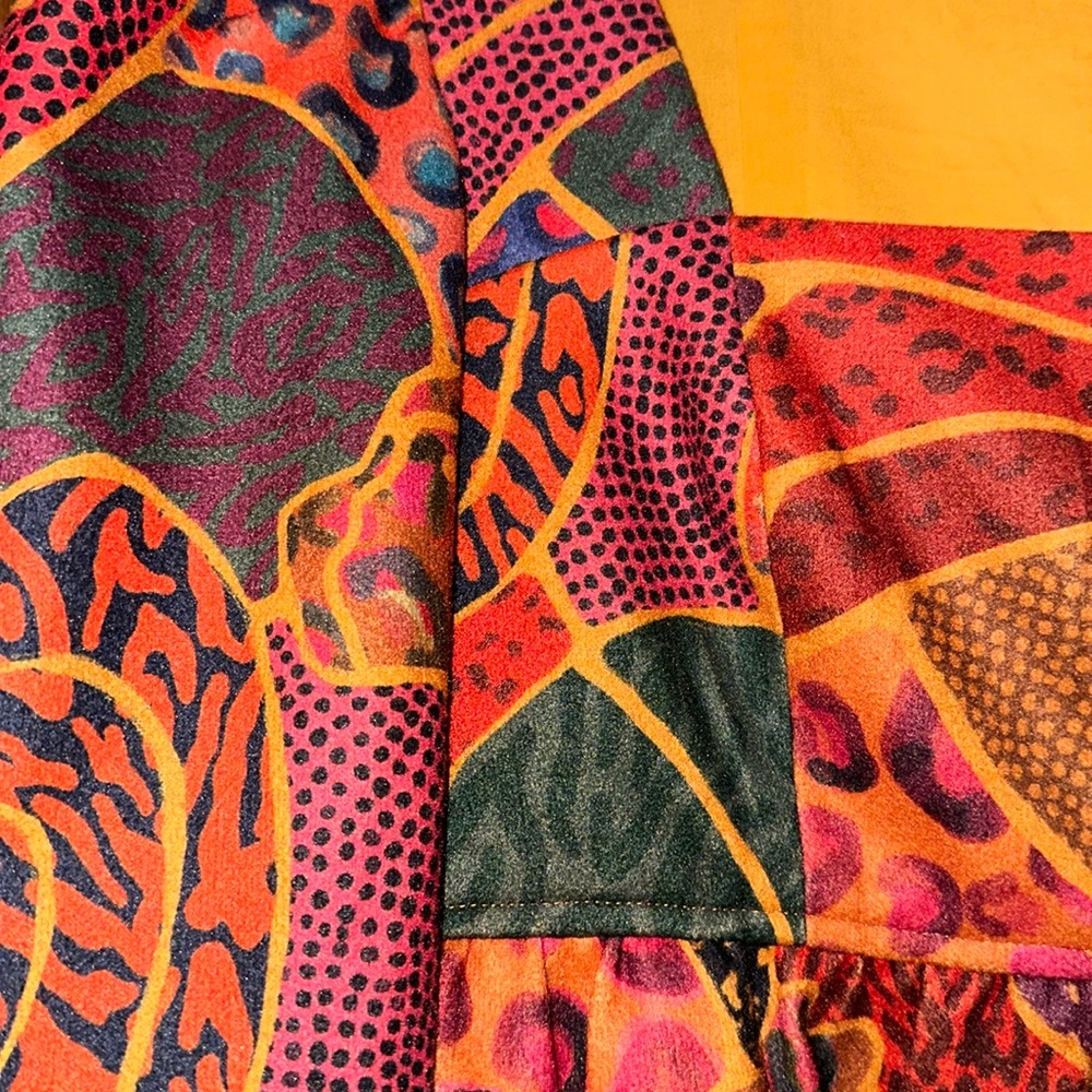 NWT FARM RIO Hidden Animals Print Mini Dress - Picture 5 of 5